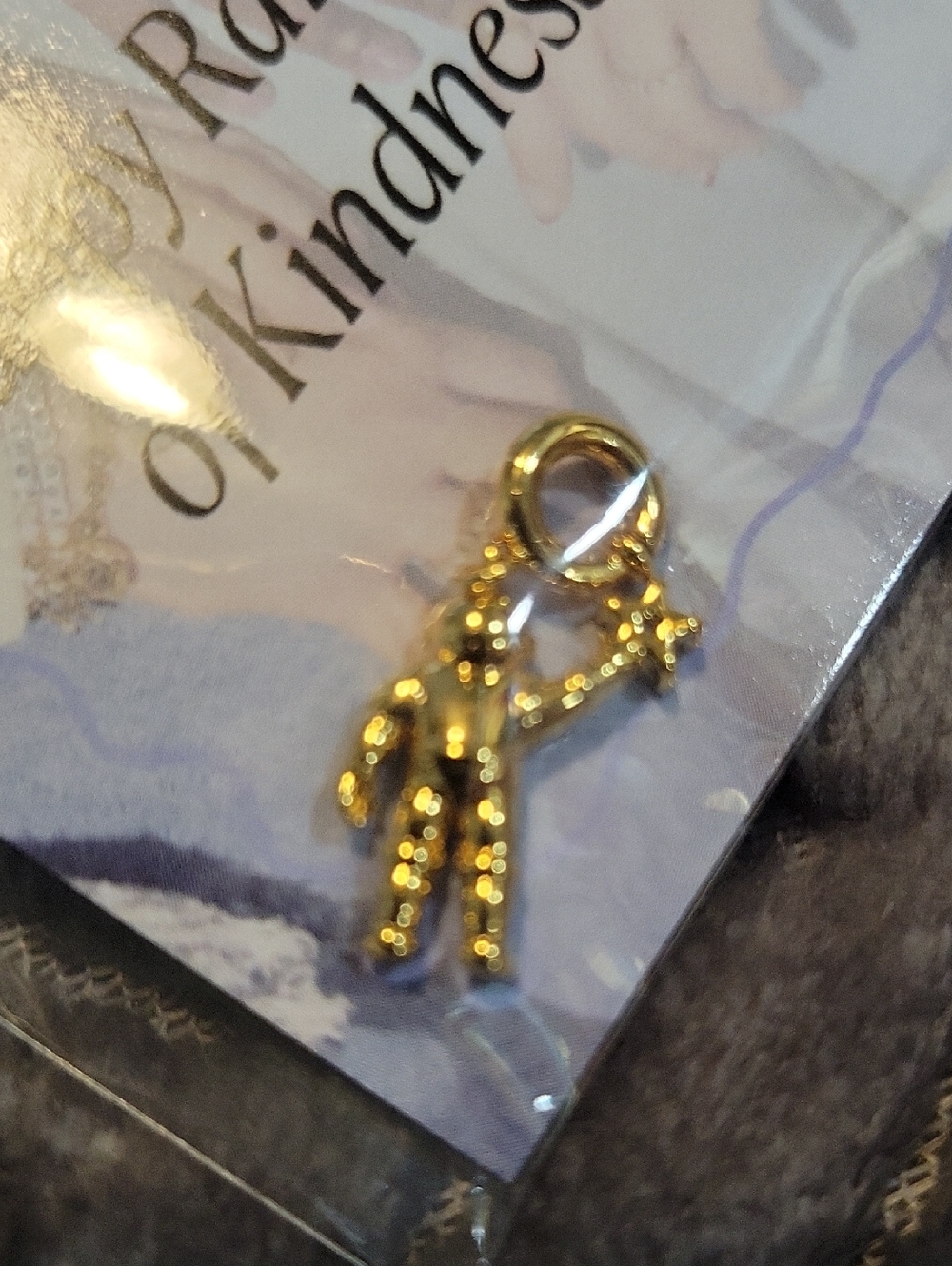 LWP Charm Pendant for Women's Bracelets - Gold
